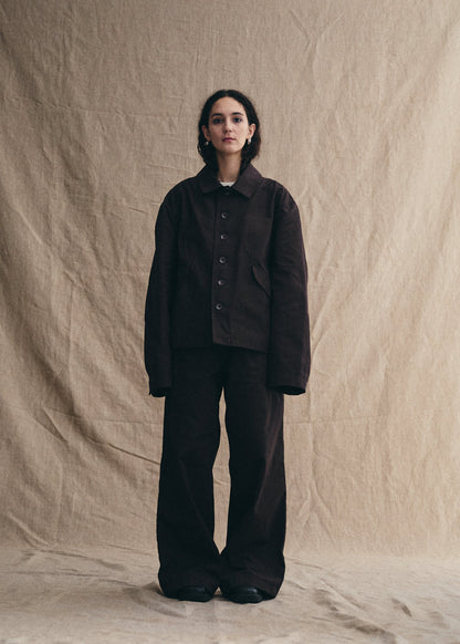 UNIFORM GARMENTS Akira Jacket Cocoa Brown