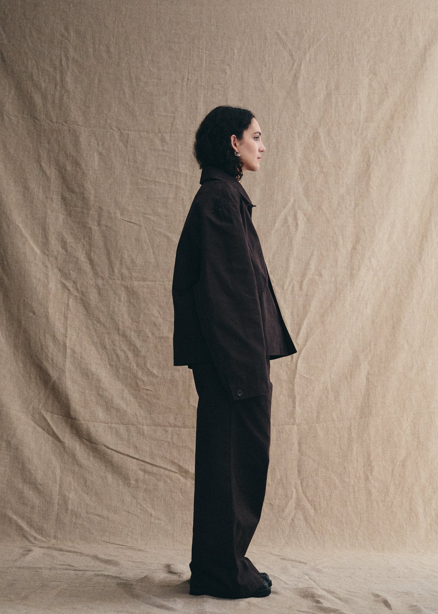 UNIFORM GARMENTS Akira Jacket Cocoa Brown