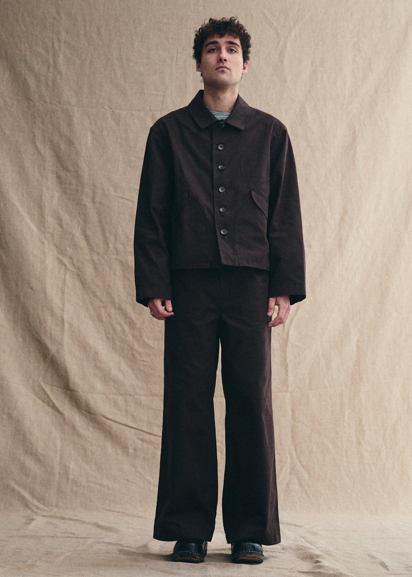 UNIFORM GARMENTS Akira Jacket Cocoa Brown