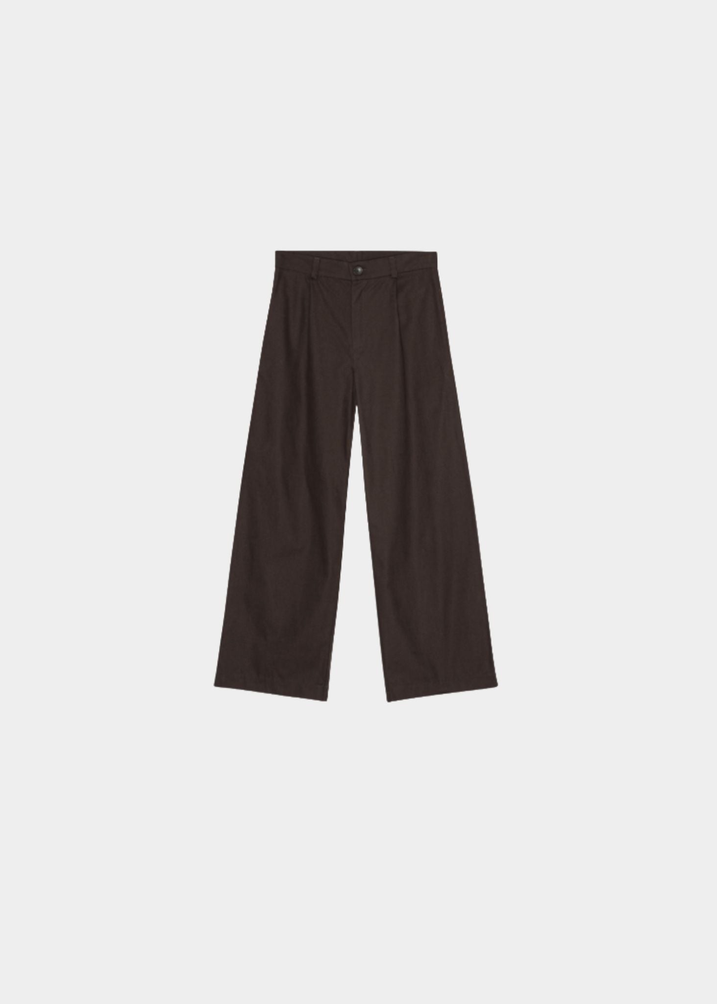 Brown pants on a white background