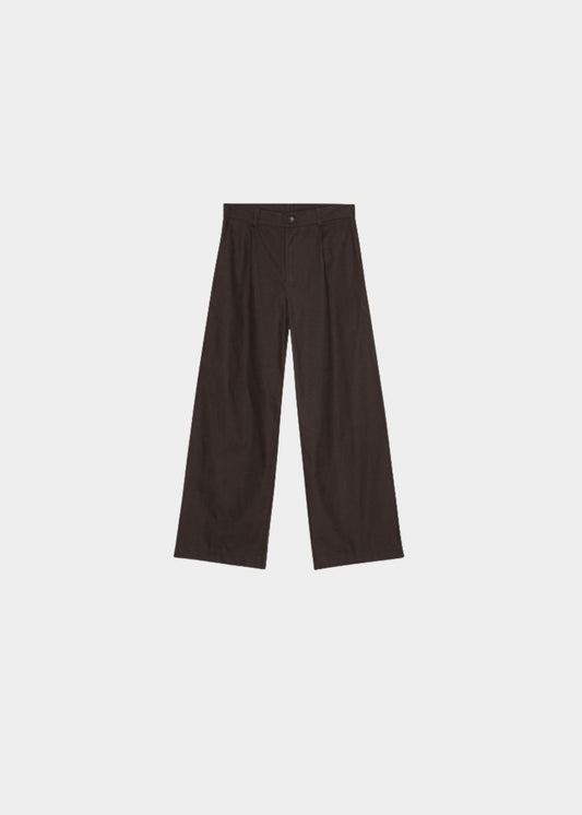 Brown pants on a white background