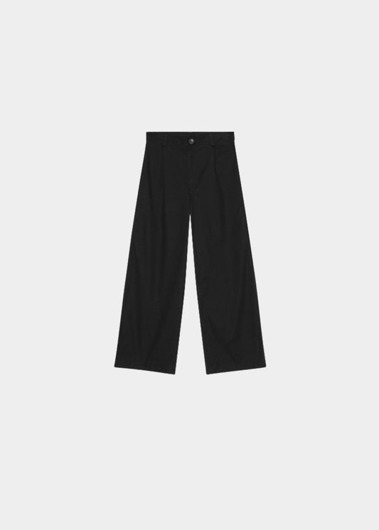 Black pants on a white background
