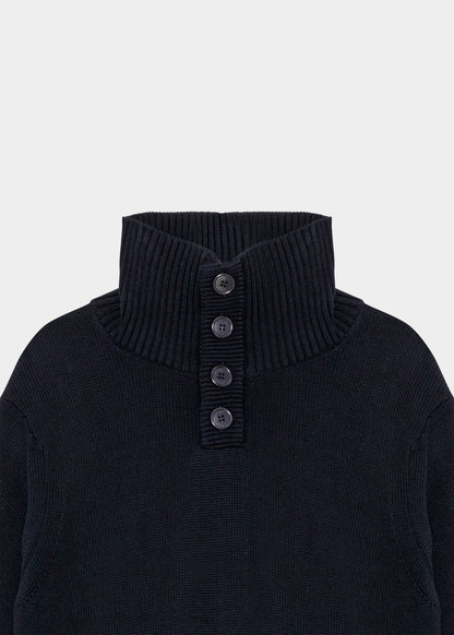 UNIFORM GARMENTS Bobby Sweater Nautical Blue
