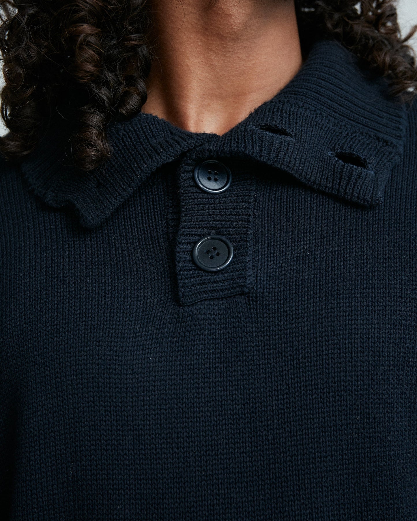 UNIFORM GARMENTS Bobby Sweater Nautical Blue