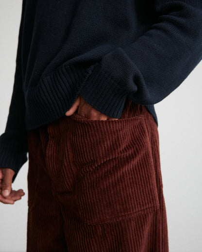 UNIFORM GARMENTS Bobby Sweater Nautical Blue