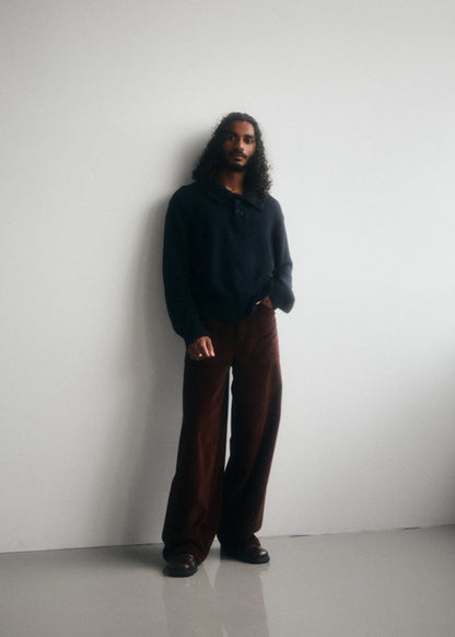 UNIFORM GARMENTS Bobby Sweater Nautical Blue