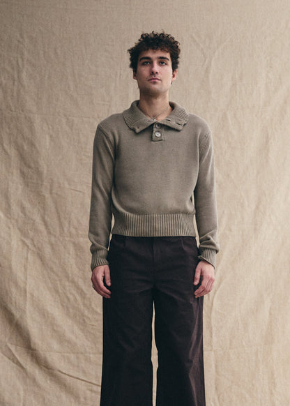 UNIFORM GARMENTS Bobby Sweater Taupe