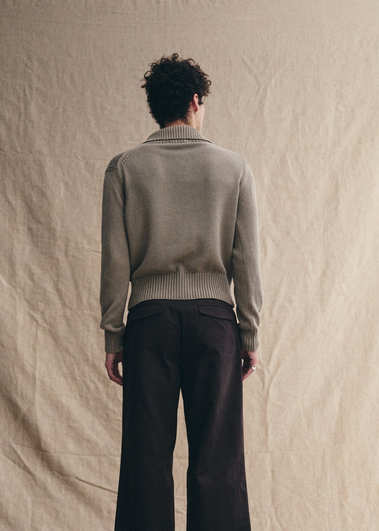 UNIFORM GARMENTS Bobby Sweater Taupe
