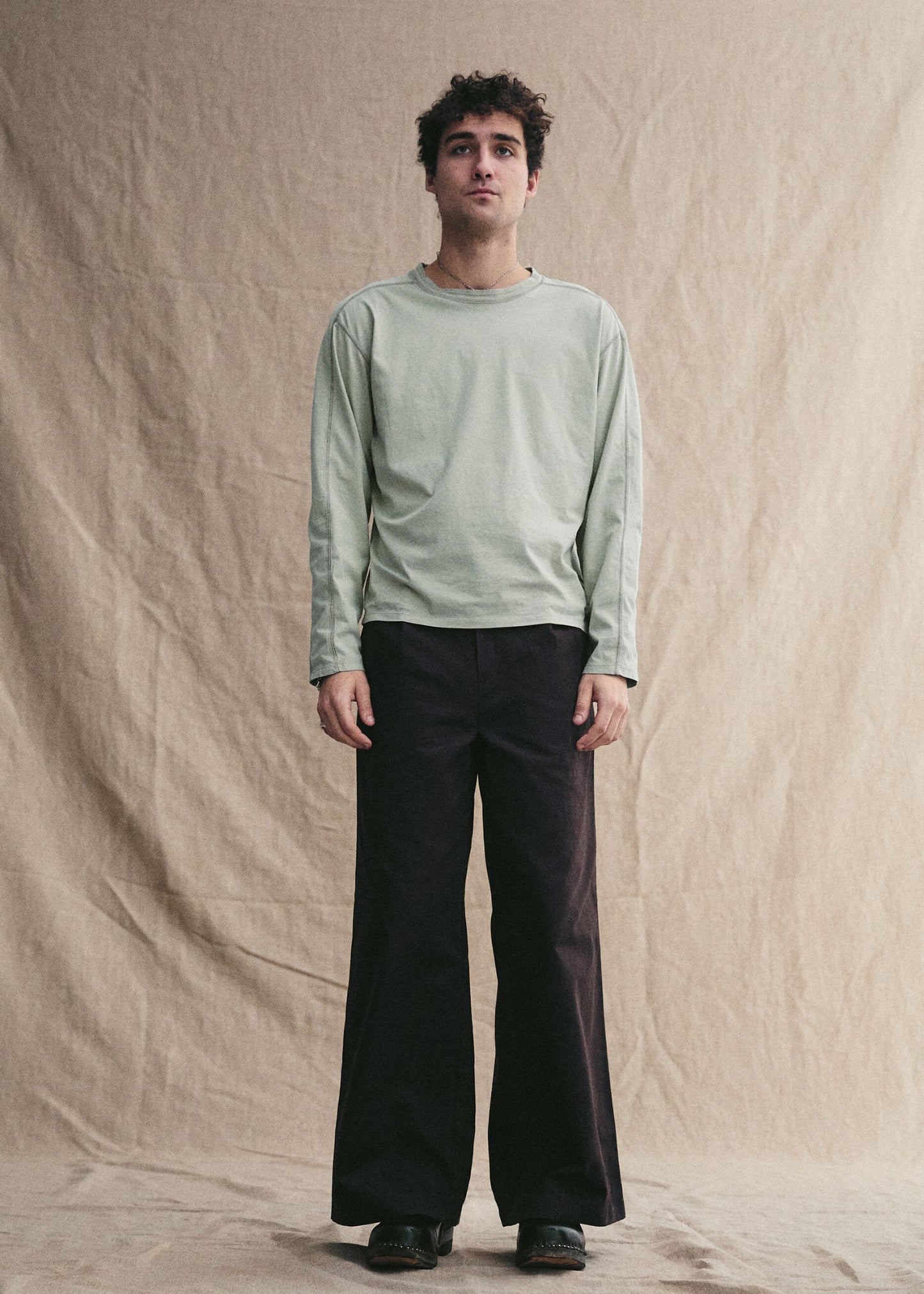 UNIFORM GARMENTS Willow LS Tee Sage