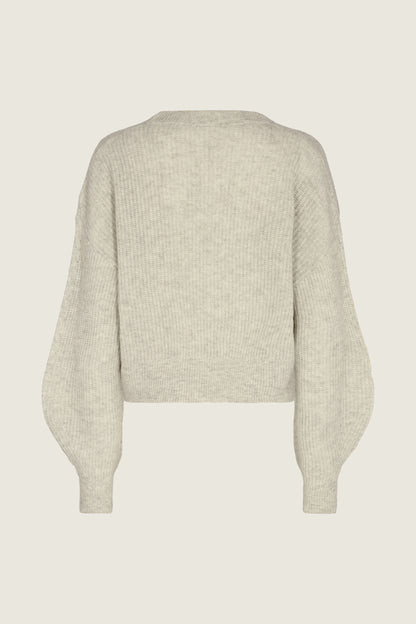 DESIGNERS REMIX Carmen Cable Sweater Oatmeal