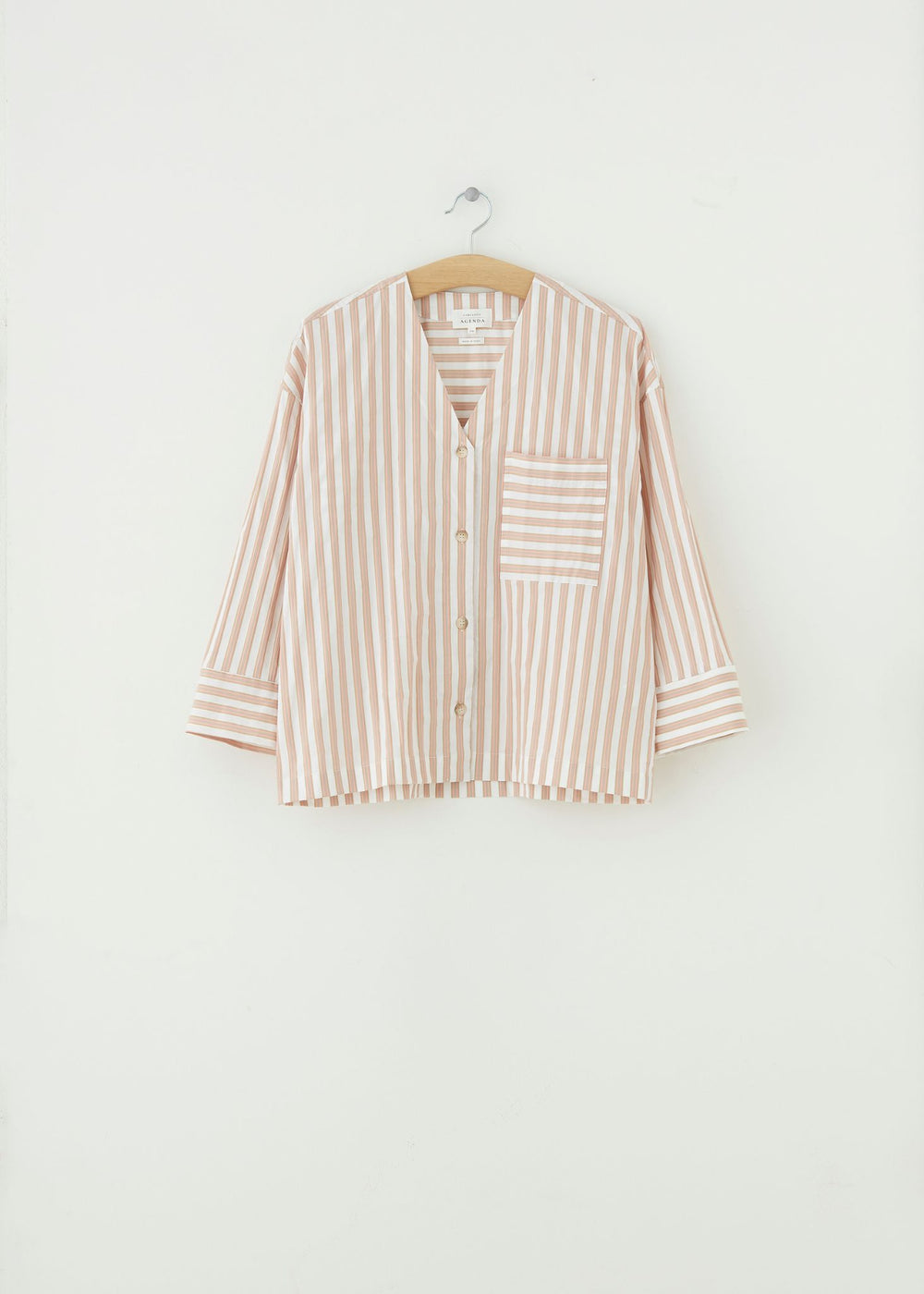 FABULOUS AGENDA EDIA Shirt Pastel Stripe