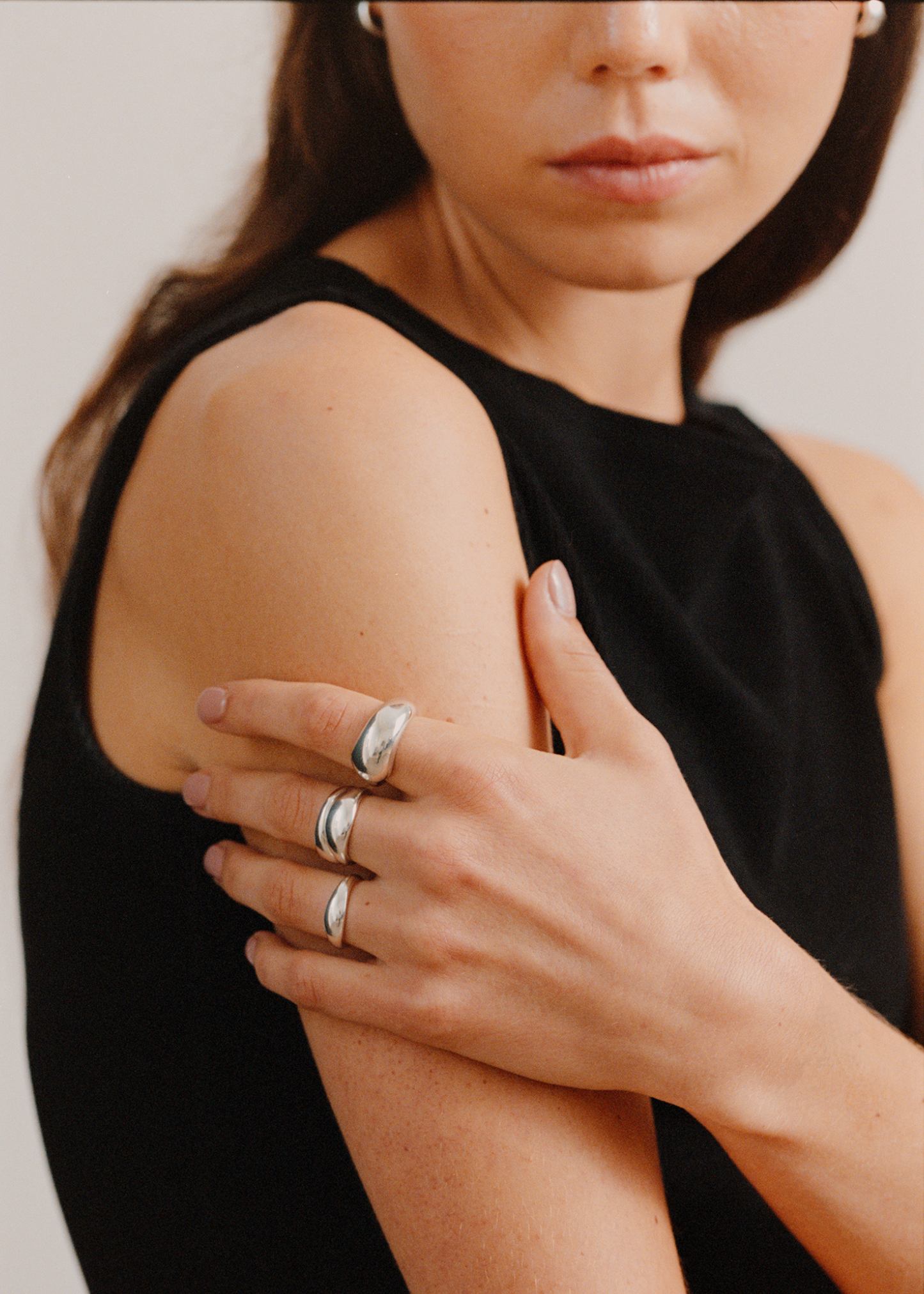 STUDIO BILLE Blanche Ring Silver