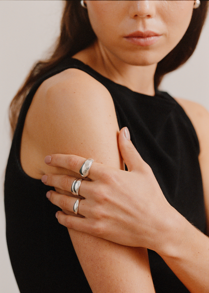 STUDIO BILLE Blanche Ring Silver