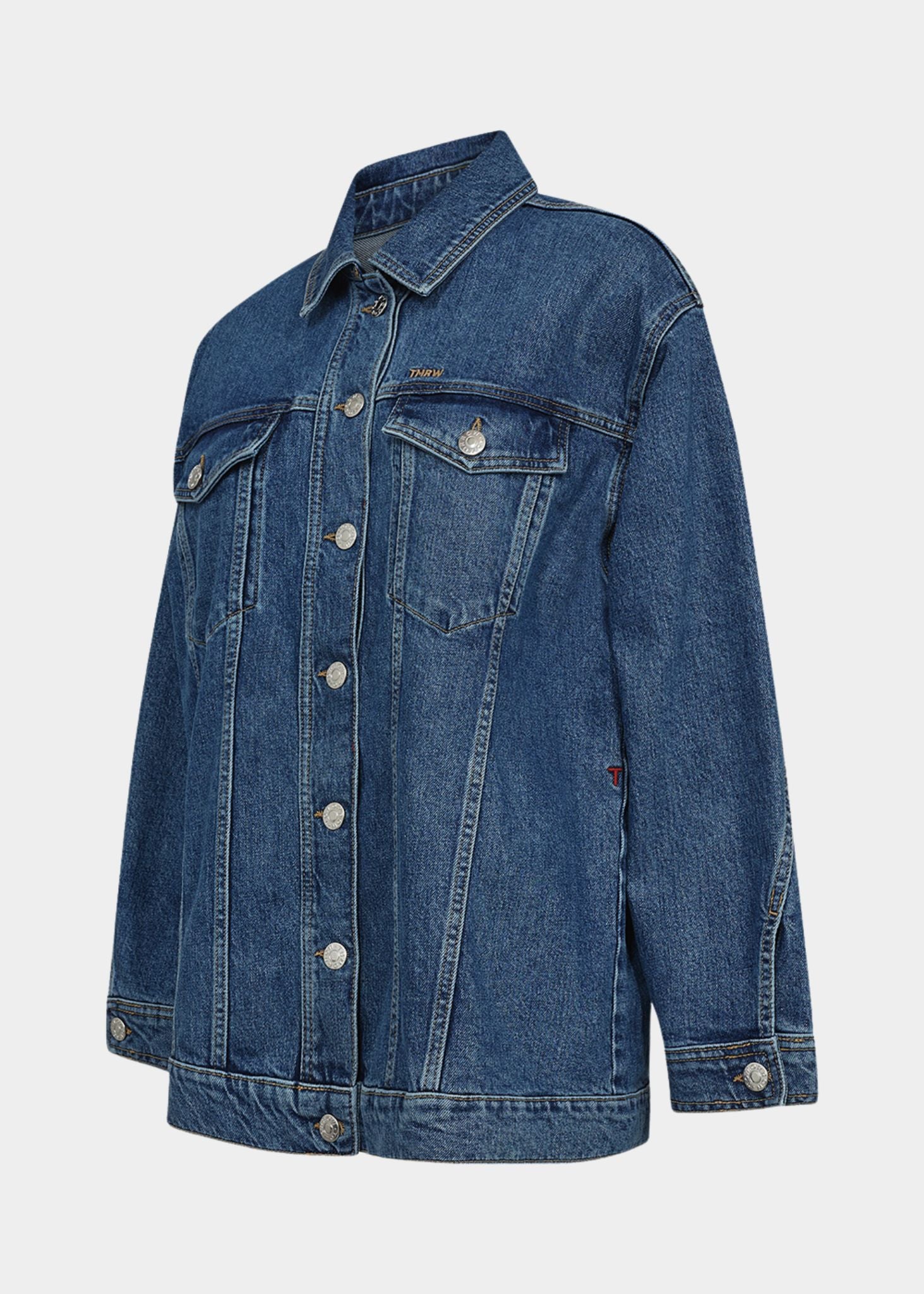 TOMORROW DENIM Arizona Oversize Denim Jacket Long Beach