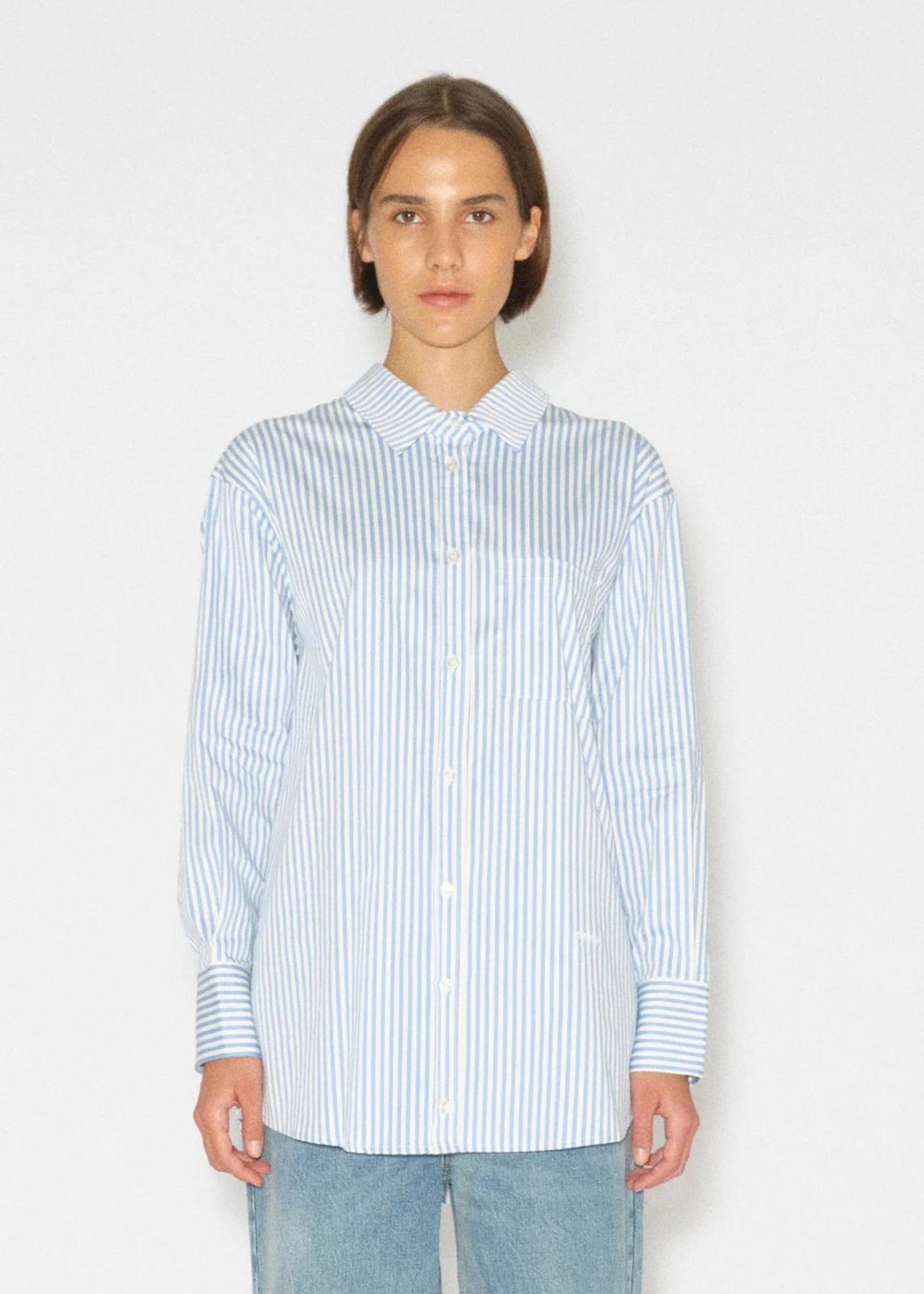 TOMORROW DENIM Moussa Jane Shirt Striped