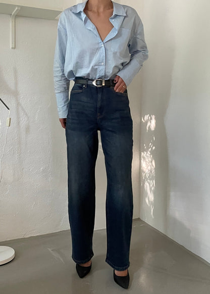 TOMORROW DENIM Kaia Slung Jeans Wash Riverside