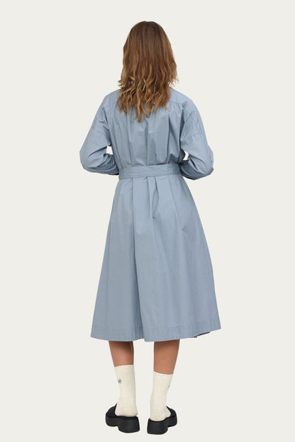ESMÈ STUDIOS Ellinor LS Midi Shirt Dress