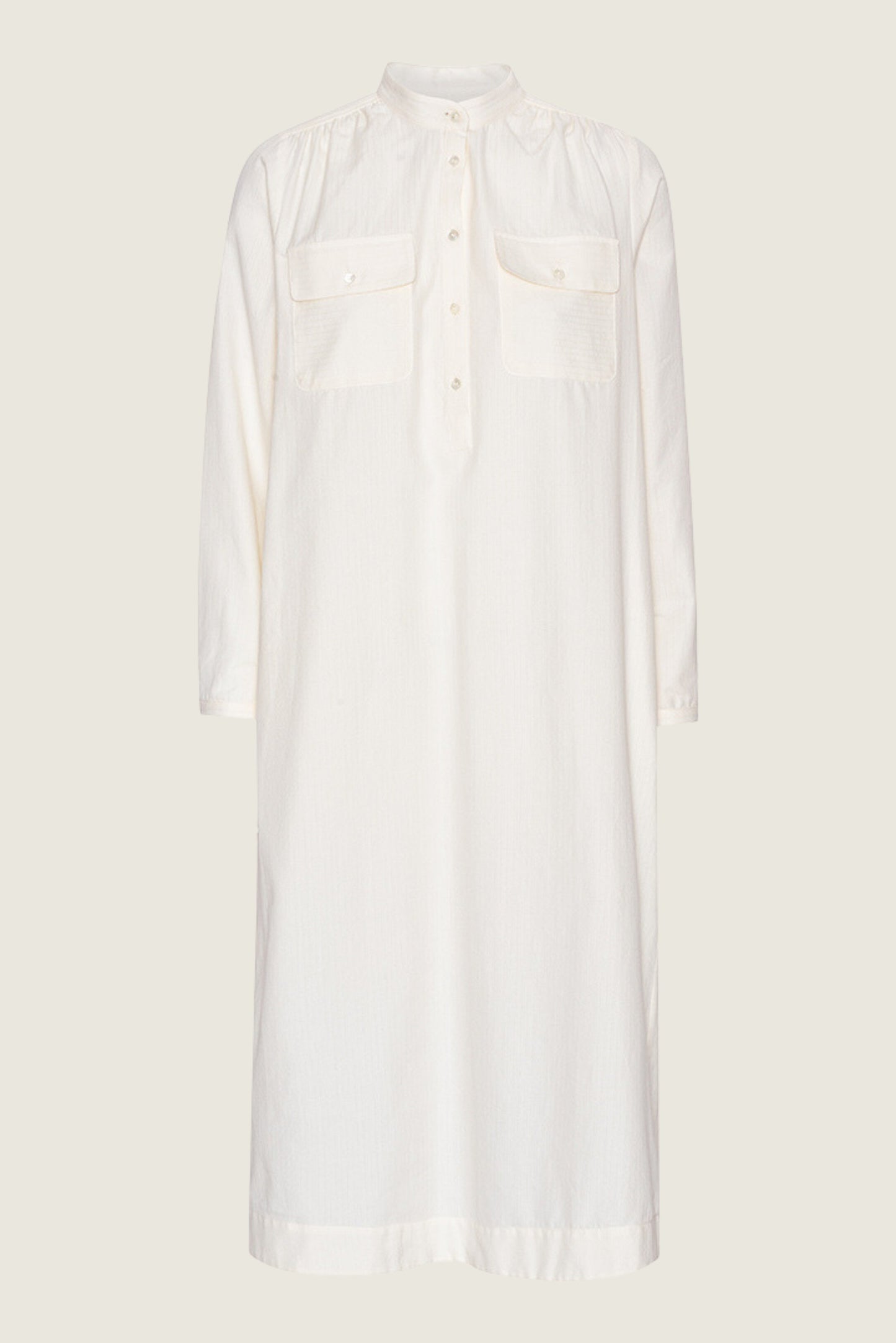 SCHULZ BY CROWD Danja Shirt Dress Off White