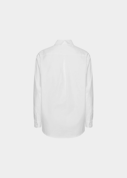 SCHULZ BY CROWD Sanne Oversize Shirt White