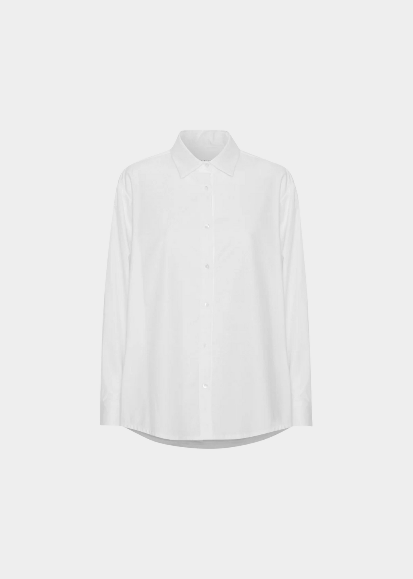 SCHULZ BY CROWD Sanne Oversize Shirt White